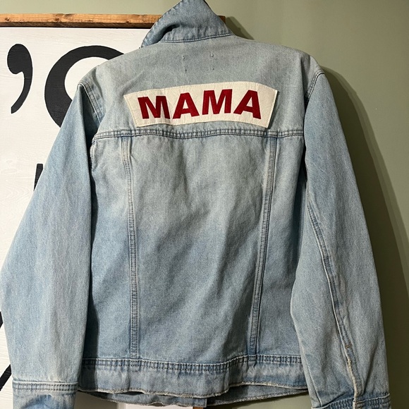Isabel Maternity by Ingrid & Isabel Light Blue Denim Jacket - Picture 1 of 8